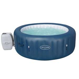 Spa gonflable rond Lay-Z-Spa Milan - 4/6P, 196x71cm, 140 jets d'air, app WIFI