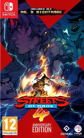 Streets Of Rage 4 Anniversary Edition sur Nintendo Switch & PS4 (Via retrait magasin)