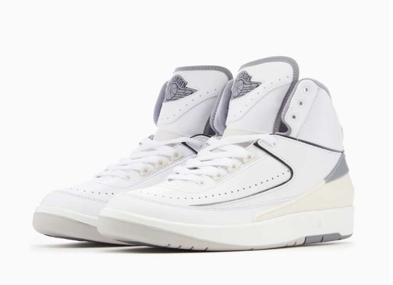 Baskets Nike Air Jordan 2 Retro "Neutral Grey" (Plusieurs tailles disponibles)