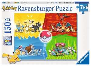 Puzzle Enfant Ravensburger - Les différents types de Pokémon (10035) - 150 pièces XXL