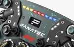 Roue Fanatec CLUBSPORT F1 2023 avec palette magnétique podium