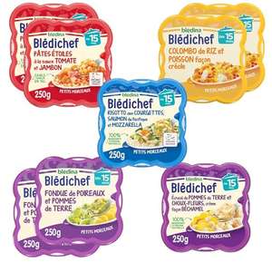 Blédina - Blédichef - 8 petits plats pour bébé midi et soir dès 15 Mois