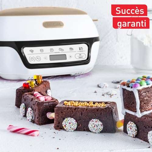TEFAL Machine à gâteaux intelligente, 5 programmes, Mode manuel
