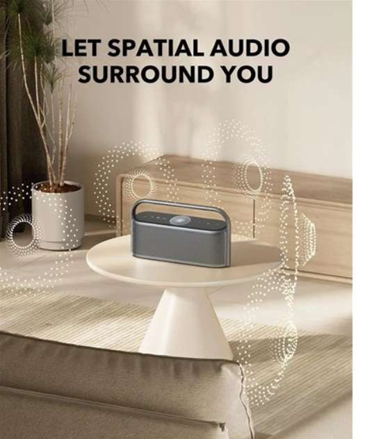 Enceinte Sans Fil Soundcore Enceinte Bluetooth Motion X600 Audio Spatial Haute Résolution 50 W Vert (Vendeur Tiers)