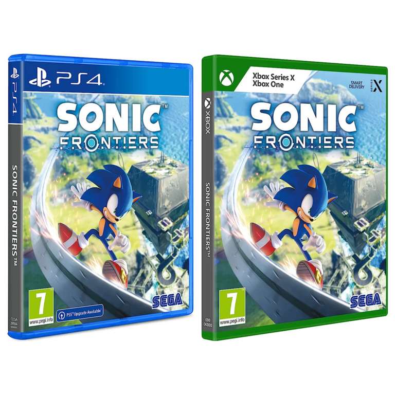 Sonic Frontiers sur Xbox Series X & Xbox One ou PS4 (via Coupon de 2,75€)