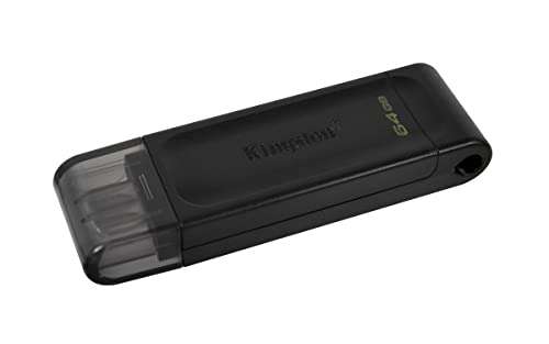 Clé USB-C 3.0 Kingston DataTraveler 70 - 64 Go