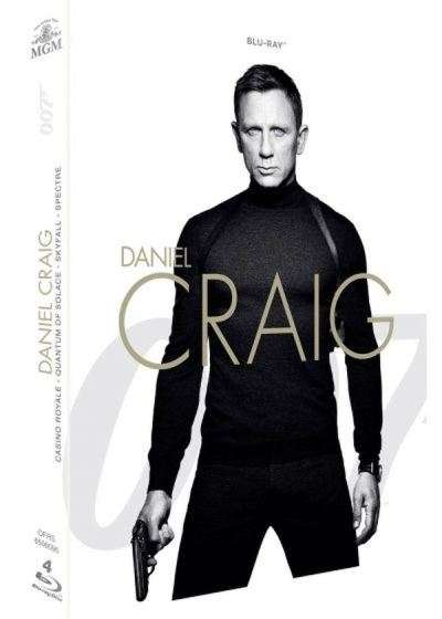 Coffret Blu-Ray James Bond - Daniel Craig (4 films - Vendeur tiers)