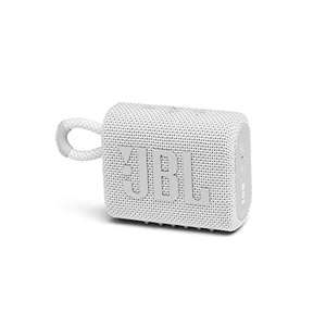Enceinte portable et légère JBL Go 3 - Blanche, Autonomie 5h