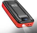 Batterie externe Maomaocon - 27 000 mAh avec lampe de poche LED, 22,5 W PD 3.0 QC 4.0 Charge rapide Power Bank USB C (vendeur tiers)