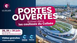 Visites gratuites du 28 au 30 juin des coulisses du Colisée - complexe culturel et sportif de Chartres métropole (28)