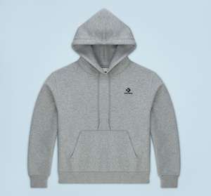 Sweat-shirt à capuche Converse Hoodie Star Chevron Brodé - gris (tailles XXS, XS ou XL)