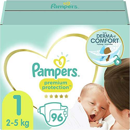 Paquet de 96 Couches Pampers premium protection - Taille 1