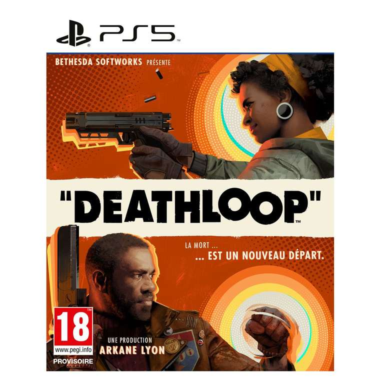 Sélection d'articles et jeux vidéos en promotion - Ex : Deathloop sur PS5 (via 51.99€ sur la carte fidélité)