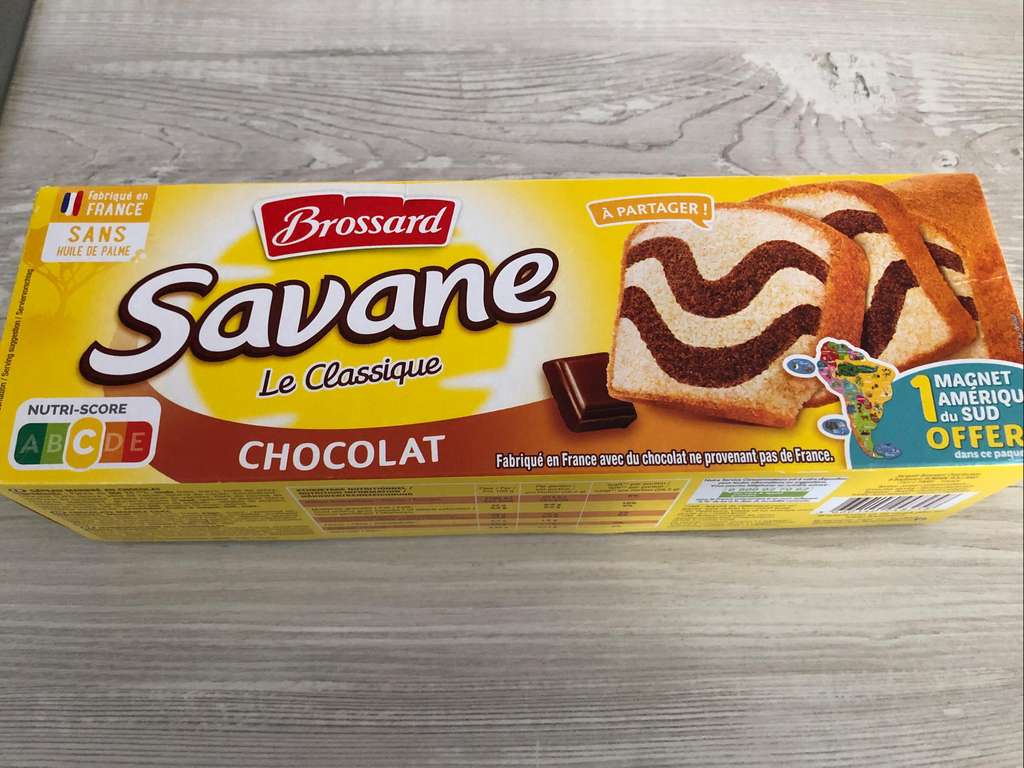 Sélection de gâteaux Savane en promotion - Ex: Cake Savane Brossard, Chocolat, Noz Saint-Aubin-sur-Scie (76)