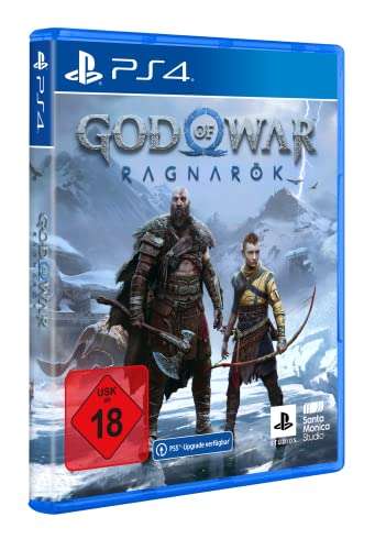 Jeu God of War Ragnarök sur PS4 (version PS5 à 35,28€)