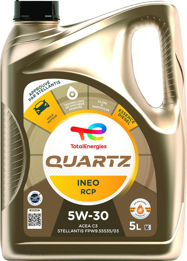 Huile moteur TotalEnergies Quartz Ineo RCP 5W-30