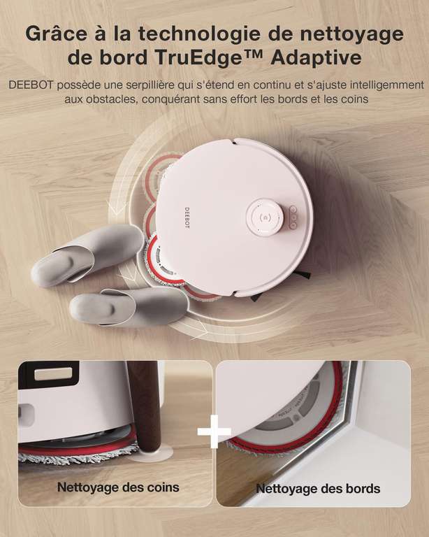 Aspirateur Robot Ecovacs Deebot T30 Pro Omni (via coupon - Vendeur Tiers)