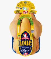 Poulet Fermier du Maine IGP Label Rouge Loué (4,18€/Kg - Via 25% en Avantage Carte)
