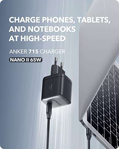 Anker Nano II Chargeur USB-C 65 W avec Puissance de Charge Rapide (vendeur tiers)