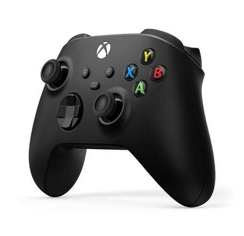 Manette sans fil Microsoft Xbox Coloris Noir ou Blanc - Auchan