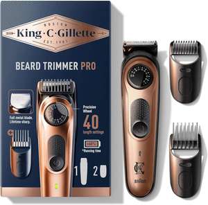 Tondeuse à barbe King C Gillette ou StyleMaster ou Gillette Intimate (via 35,91€ sur la carte fidélité)