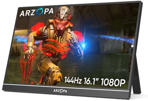 Écran portable ARZOPA 16.1", 144HZ (via coupon - vendeur tiers)