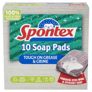 Lot de 10 tampons de savon Spontex