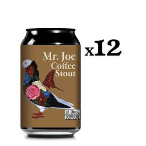 Lot de 12 Bières Mr. Joe coffee stout - 33 cl (ladebauche-shop.com)