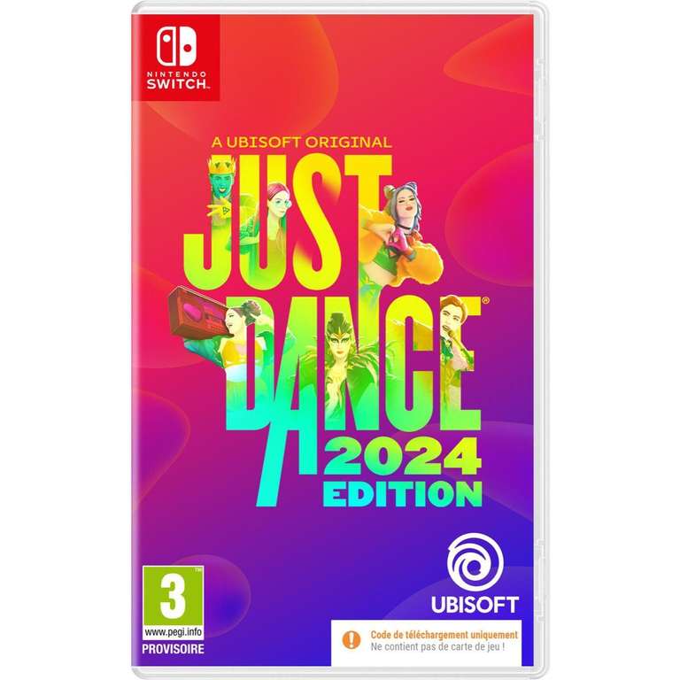 [Magasins participants] Just Dance 2024 sur Nintendo Switch (Code de téléchargement) - Drive uniquement