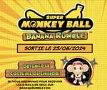 DLC gratuit Costume Special Shinobi - Super Monkey Ball Banana Rumble sur Nintendo Switch (bananarumble.com)