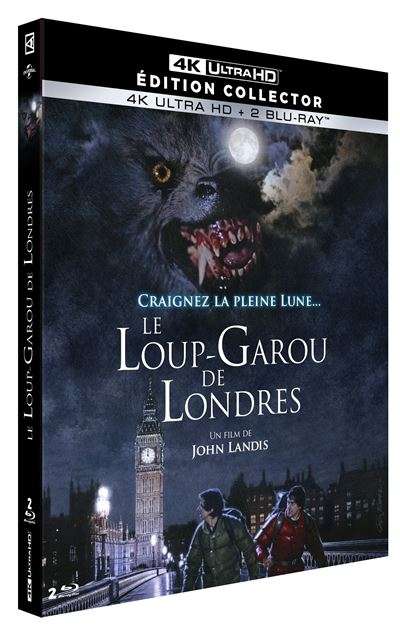 Blu-ray 4K UHD - Le Loup-Garou de Londres (Editon Collector)