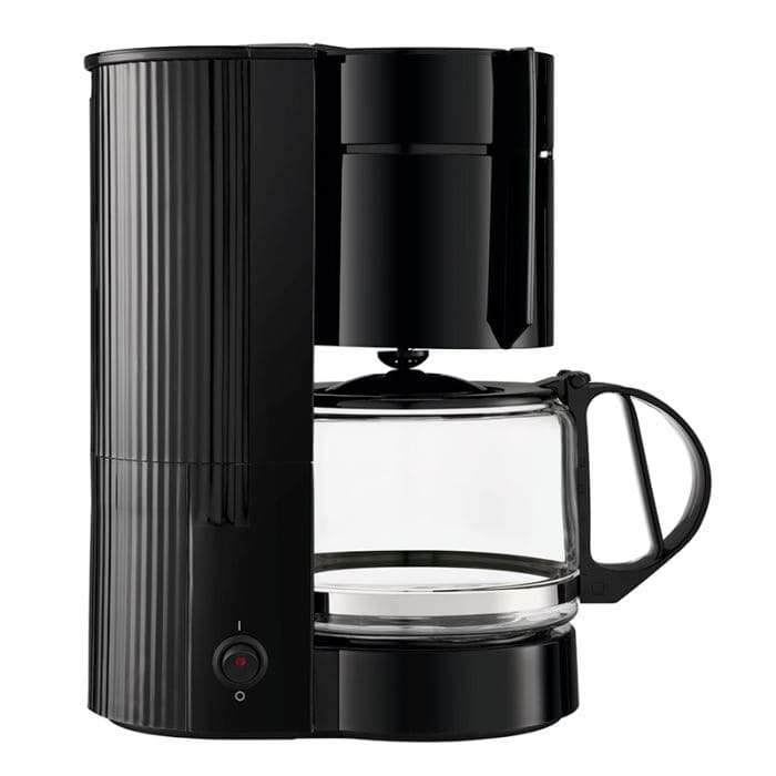 Cafetière filtre Tefal Uno CM1218DE - Noire, 1.1L, Système anti-goutte, Arrêt automatique