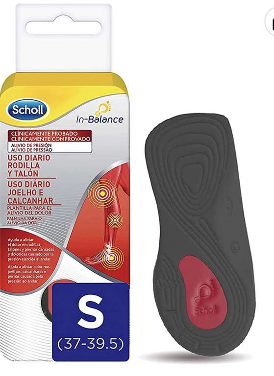 Semelles pour chaussures Scholl In-Balance - Plusieurs tailles au choix