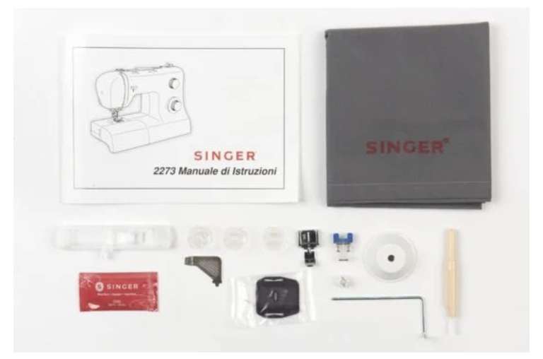 Machine à coudre Singer Tradition 2273 - 23 Programmes, Blanc (vendeur tiers)