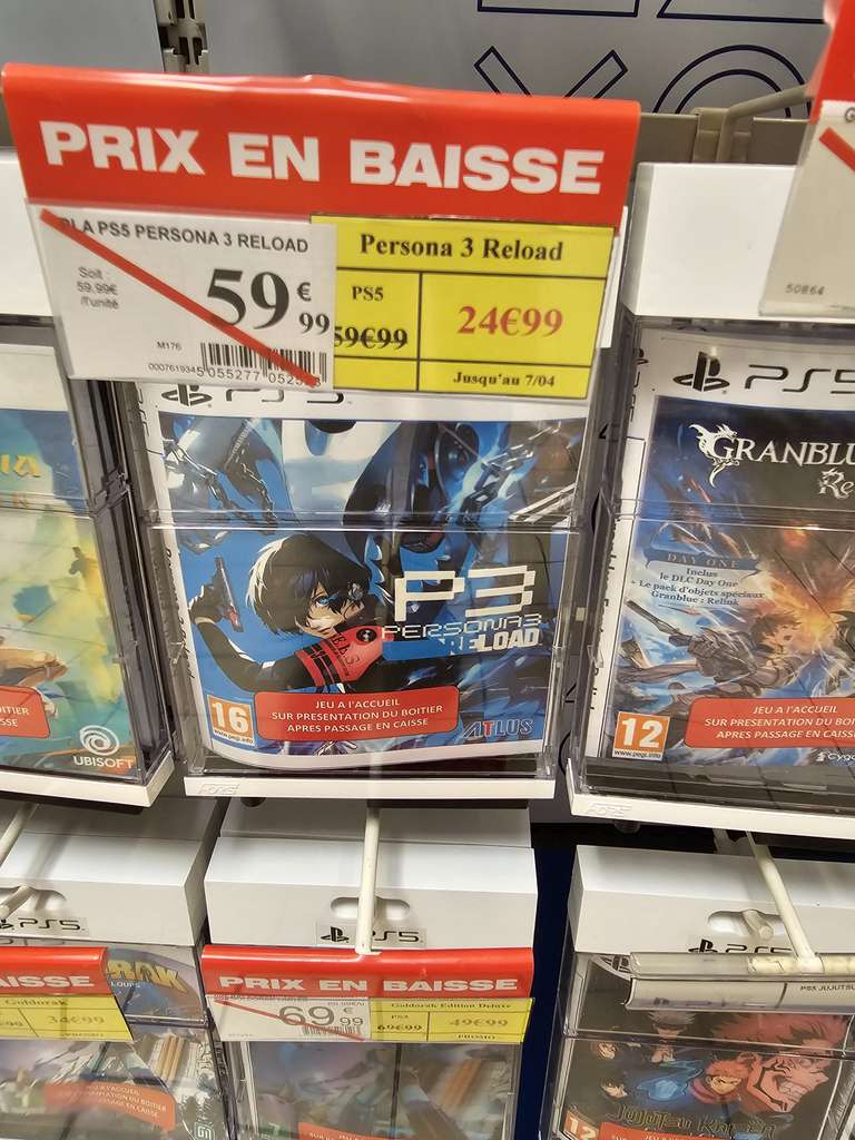 Entre 30% et 50% de remise sur une sélection de Jeux vidéo - Ex : Final Fantasy XVI sur PS5 - Saint-Sébastien-sur-Loire (44)