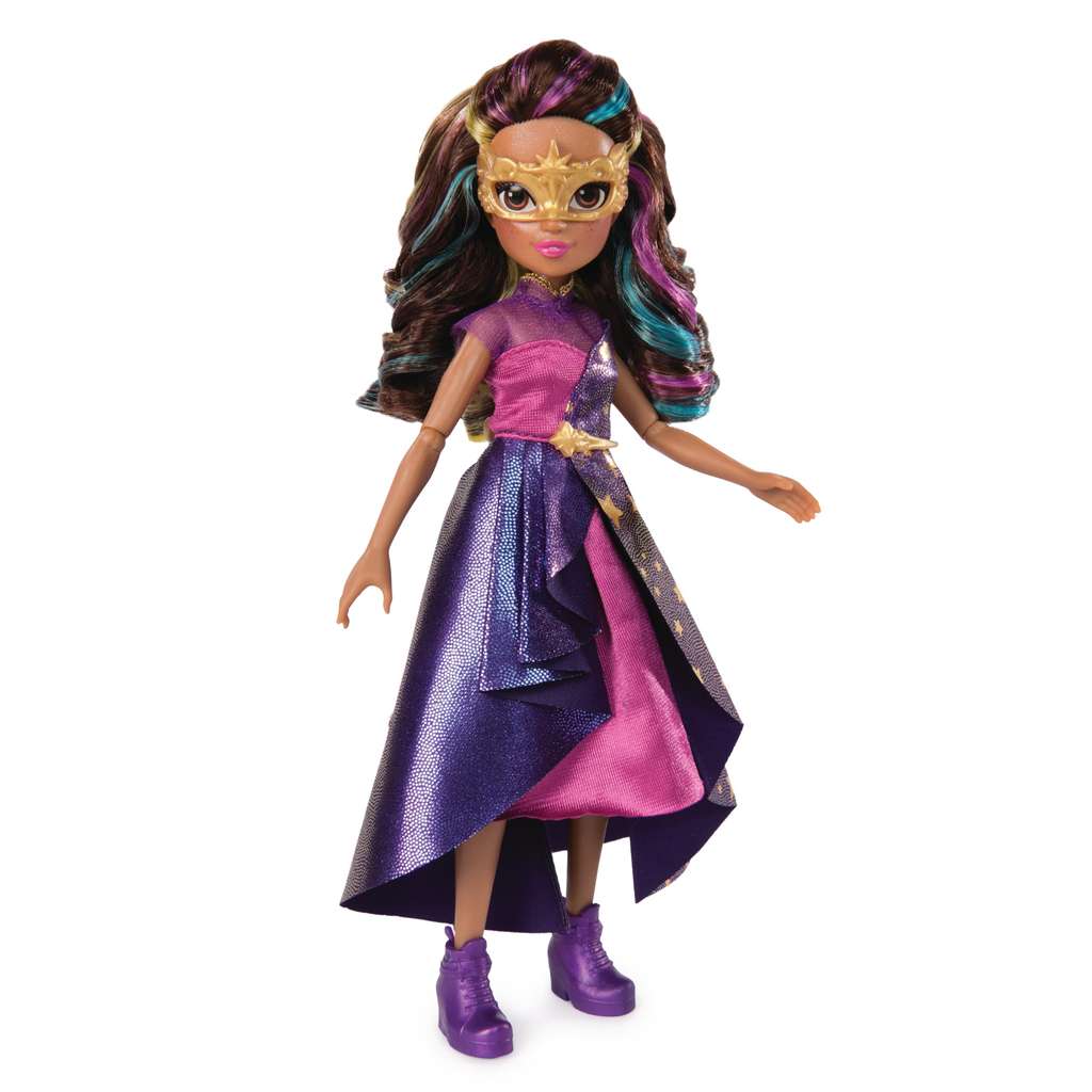 Poupée Mannequin Sophia - L'École Des Licornes (Unicorn Academy) - 24 Cm - Tenue De Bal Masqué - 9 Accessoires - Inspirée De La Série Netflix