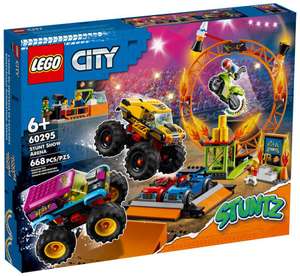 Jouet Lego City - L’Arène de Spectacle des Cascadeurs 60295 (via 16,81€ sur la carte de fidélité)