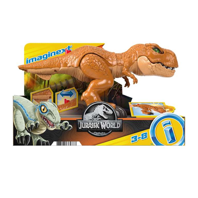 Jouet dinosaure Imaginext Jurassic World T-Rex Fisher-Price - Avec mouvements