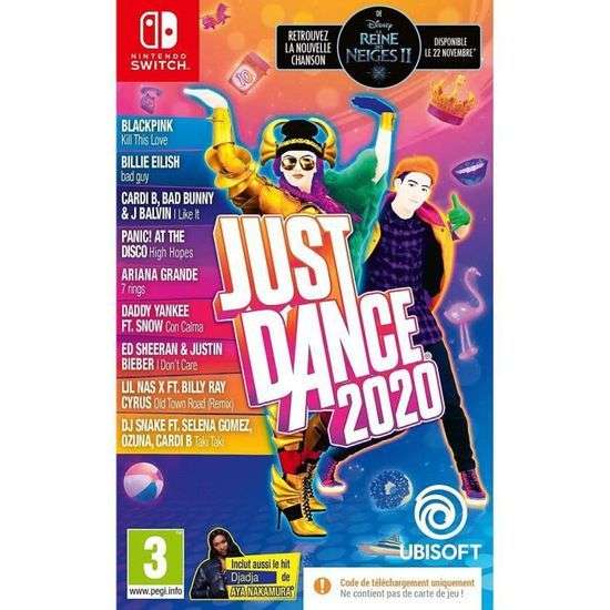 Just Dance 2020 sur Nintendo Switch (Code dans boîte)