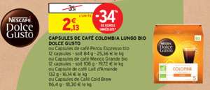 Boite de 12 Capsules café Nescafé Dolce Gusto - différentes variétés