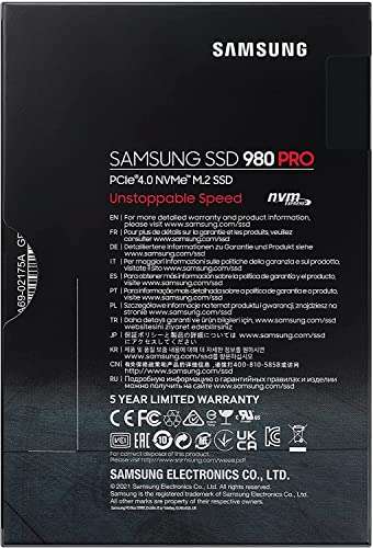 SSD interne M.2. NVMe Samsung 980 Pro - 2 To –