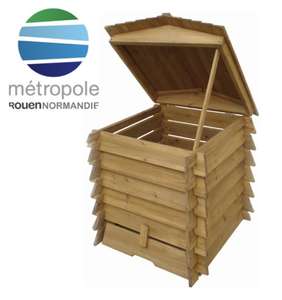 Aide de 100€ pour l’achat d’un composteur en bois - Métropole Rouen (76)