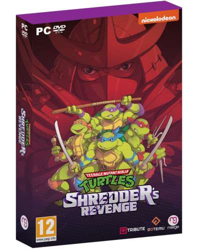 Teenage Mutant Ninja Turtles: Shredders Revenge Special Edition sur PC: Le Jeu + Bande Son + Artwork Numéroté + Pins + Masque + Porte-clé...