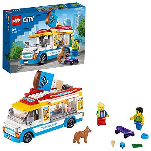 Jeu de construction Lego City (60253) - Le Camion de la Marchande de Glace (Via coupon)
