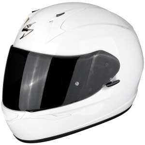 De 25 à 200€ de réduction sur une sélection de casques - Ex : casque de moto intégral Scorpion EXO-390 Solid (blanc, tailles XS, S ou M)