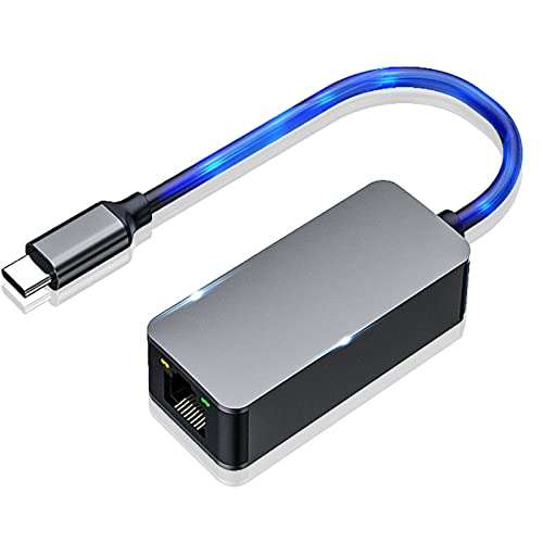Adaptateur USB-C vers Ethernet - USB Type C vers RJ45 LAN Ethernet