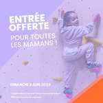 Entrée gratuite pour les Mamans accompagnées de leur(s) enfant(s) à la salle d’escalade Vertical’Art & Le Triangle – Différentes villes