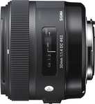Objectif photo à focale fixe Sigma 30mm f/1,4 DC HSM ART - Monture Canon EF-S (APS-C)