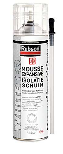 Mousse Expansive Rubson - 500mL, jusqu'à 20L de mousse
