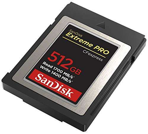 Carte mémoire SanDisk Extreme Pro CFexpress Type B 512 Go (1 700